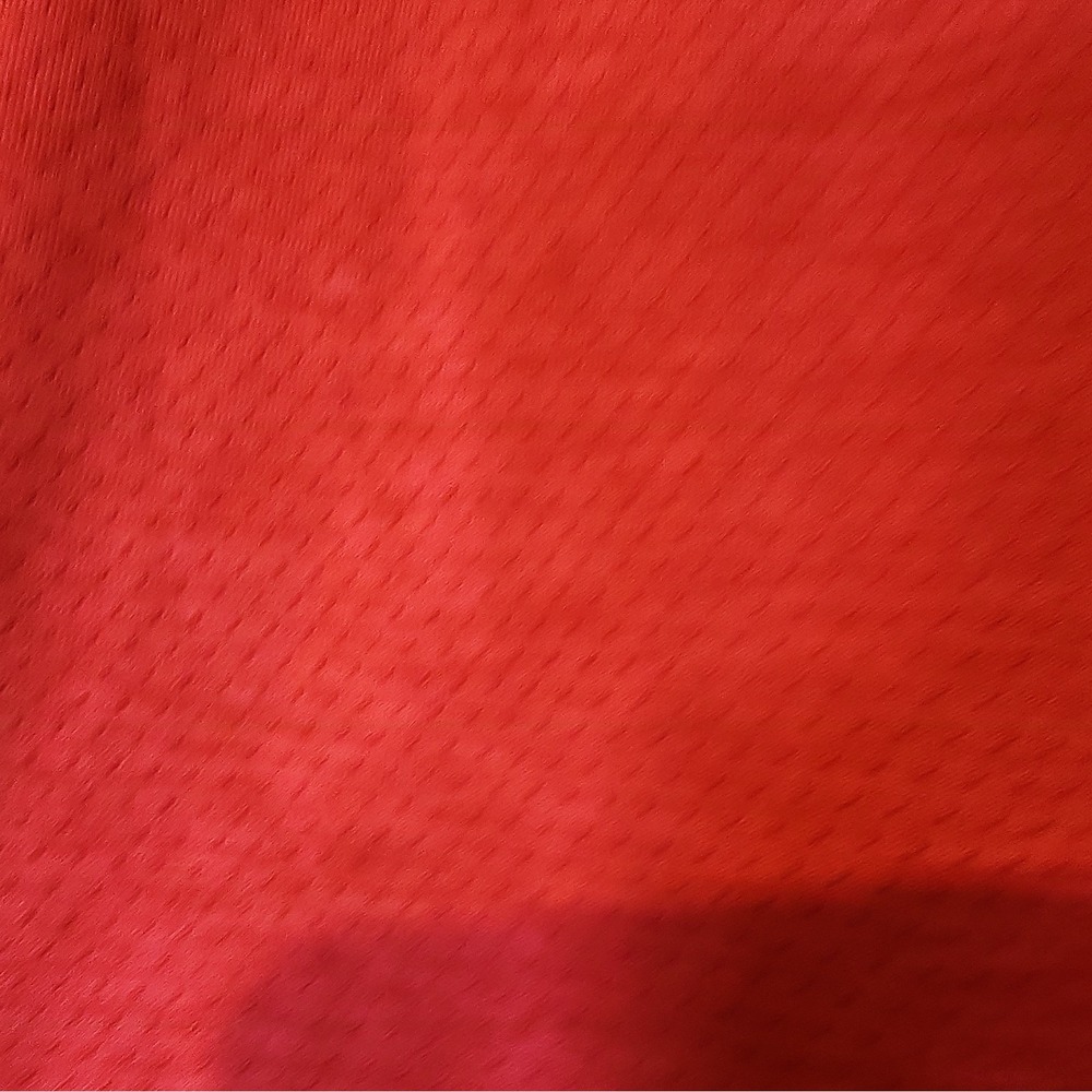 Spyder Active Misture Wicking Men's Red Crew Neck Short Sleeve Shirt Size M - Picture 4 of 6